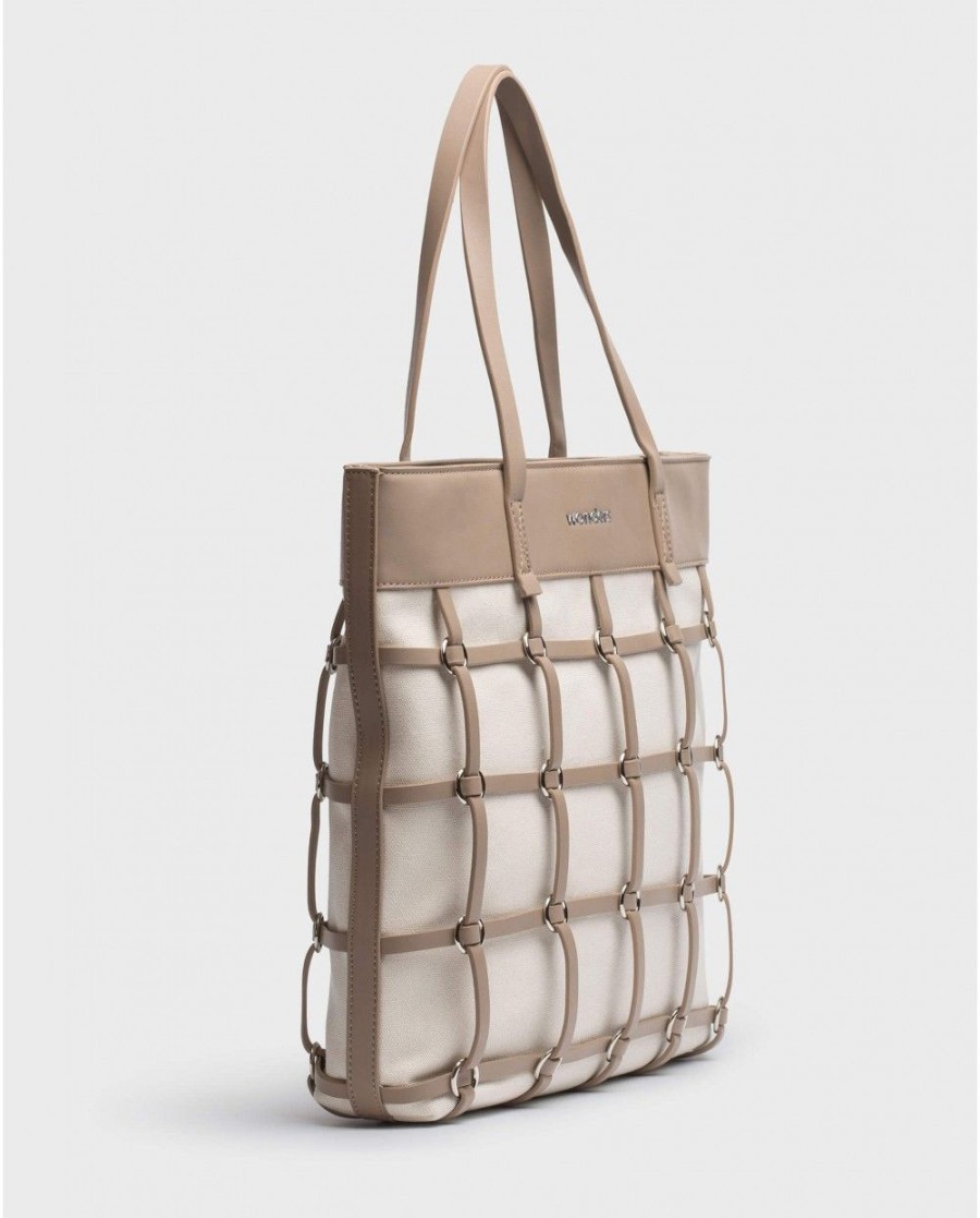 Wonders Brown Lupe Bag | Totes