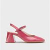 Wonders Pink Jane Slingback Sandals | Heels