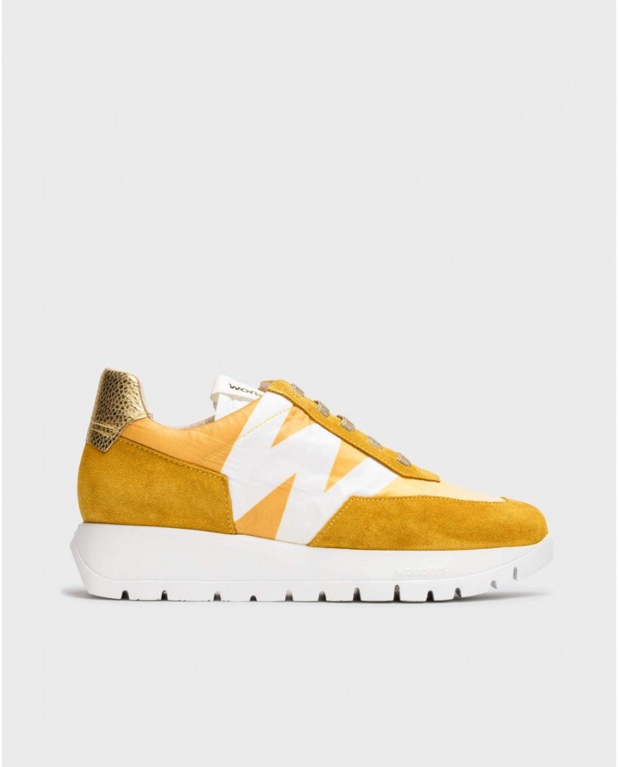 Wonders Yellow Odisei Sneaker | Sneakers