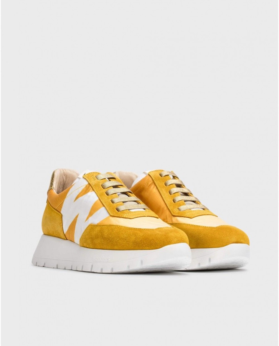 Wonders Yellow Odisei Sneaker | Sneakers