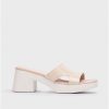 Wonders Beige Motel Sandal | Sandals