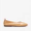 Wonders Light Brown Pepa Ballet Flats | Flat Shoes