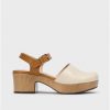 Wonders Cream Amsterdam Clog | Platforms