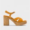 Wonders Orange Giorgia Sandals | Heels