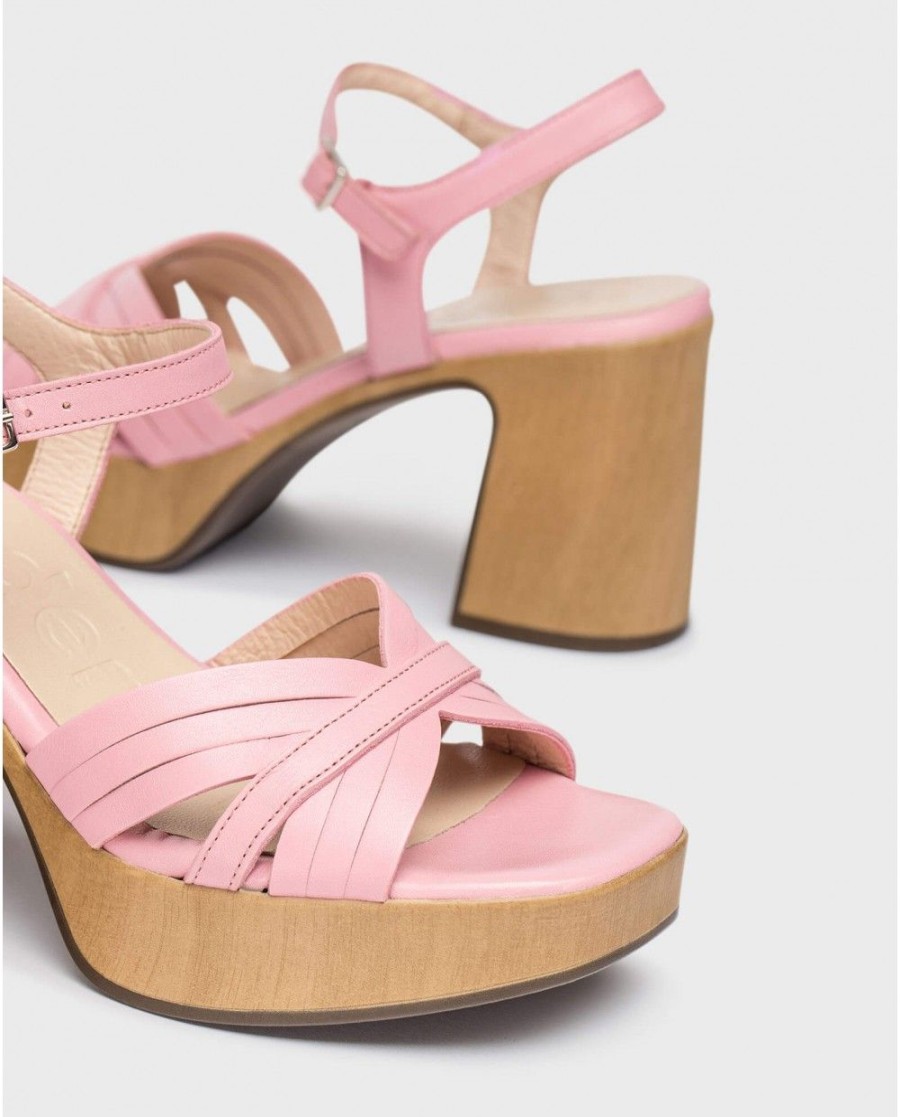 Wonders Pink Marisol Sandals | Sandals