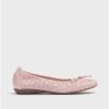 Wonders Pink Lace Ballerina | Ballerinas