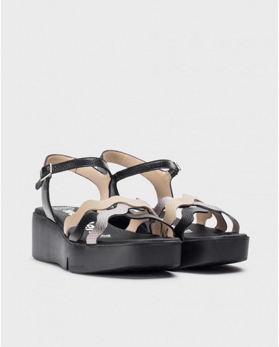 Wonders Multicolor Andy Sandals | Sandals