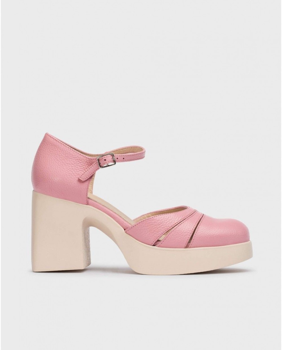 Wonders Pink Carmen Mary Jane | Heels