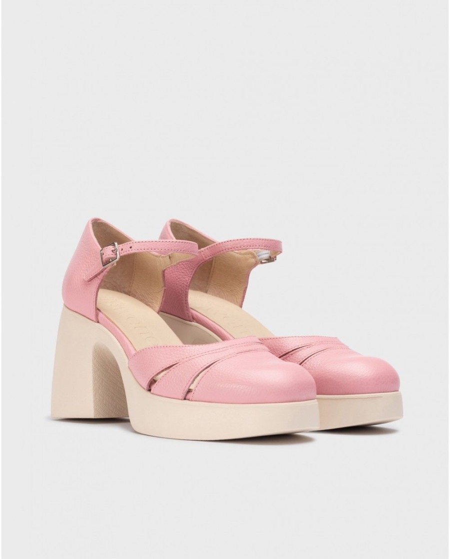 Wonders Pink Carmen Mary Jane | Heels