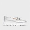 Wonders Silver Sidney Moccasin | Platforms