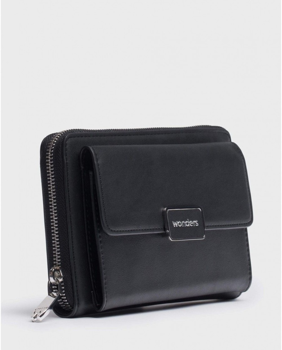 Wonders Black Valor Crossbody Bag | Mini Bags