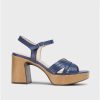 Wonders Blue Marisol Sandals | Heels