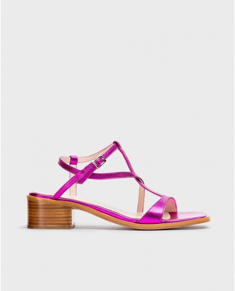 Wonders Fuchsia Aurora Sandal | Sandals