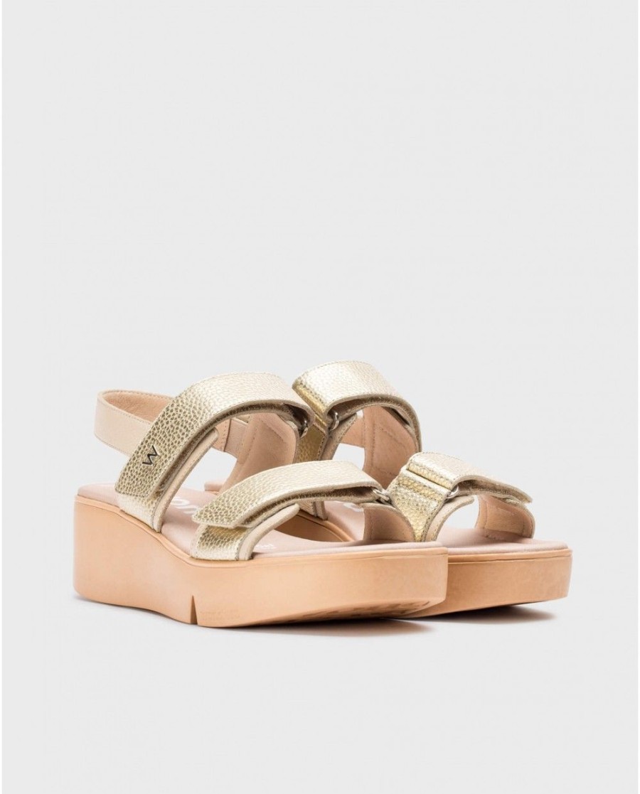 Wonders Cream Amapola Sandals | Sandals