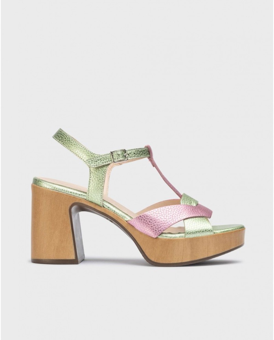 Wonders Bicolor Julia Sandals | Sandals