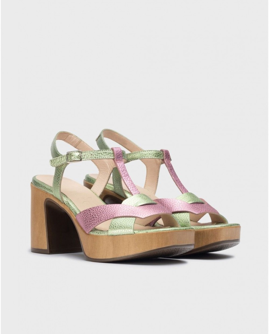 Wonders Bicolor Julia Sandals | Sandals