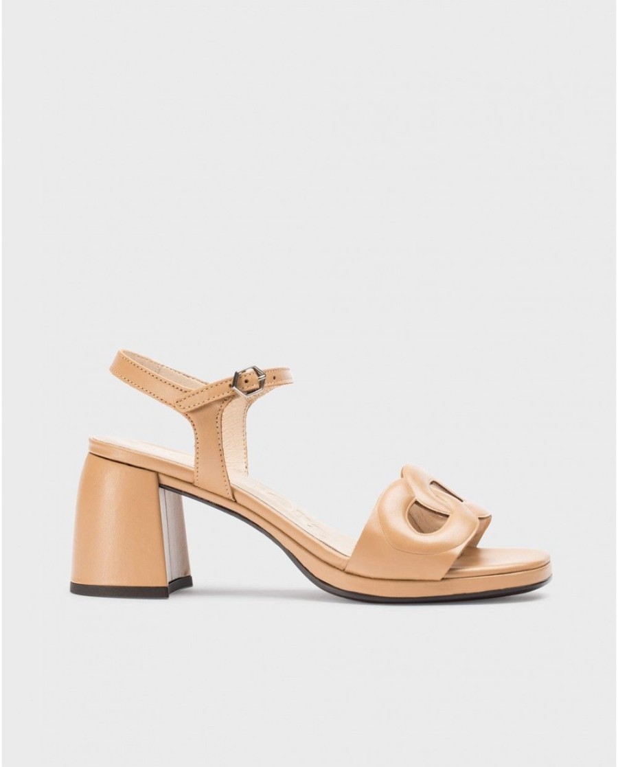 Wonders Nude Emilia Heeled Als | Heels