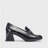 Wonders Black Celia Moccasin | Heels