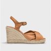 Wonders Brown Anuk Sandal | Espadrilles