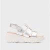 Wonders Silver Nora Sandals | Sandals