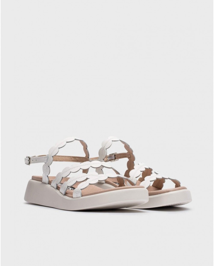 Wonders White Motril Sandals | Sandals