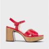 Wonders Red Marisol Sandals | Sandals