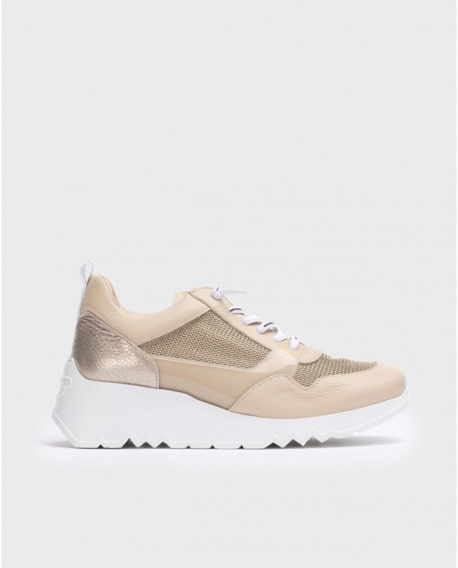 Wonders Beige Suki Sneaker | Sneakers