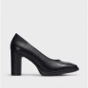 Wonders Black Denis Shoe | Heels