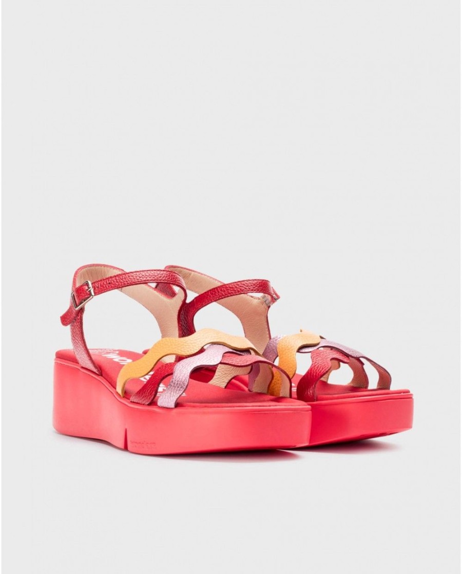 Wonders Multicolor Andy Sandals | Sandals