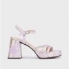 Wonders Violet Love Sandal | Heels