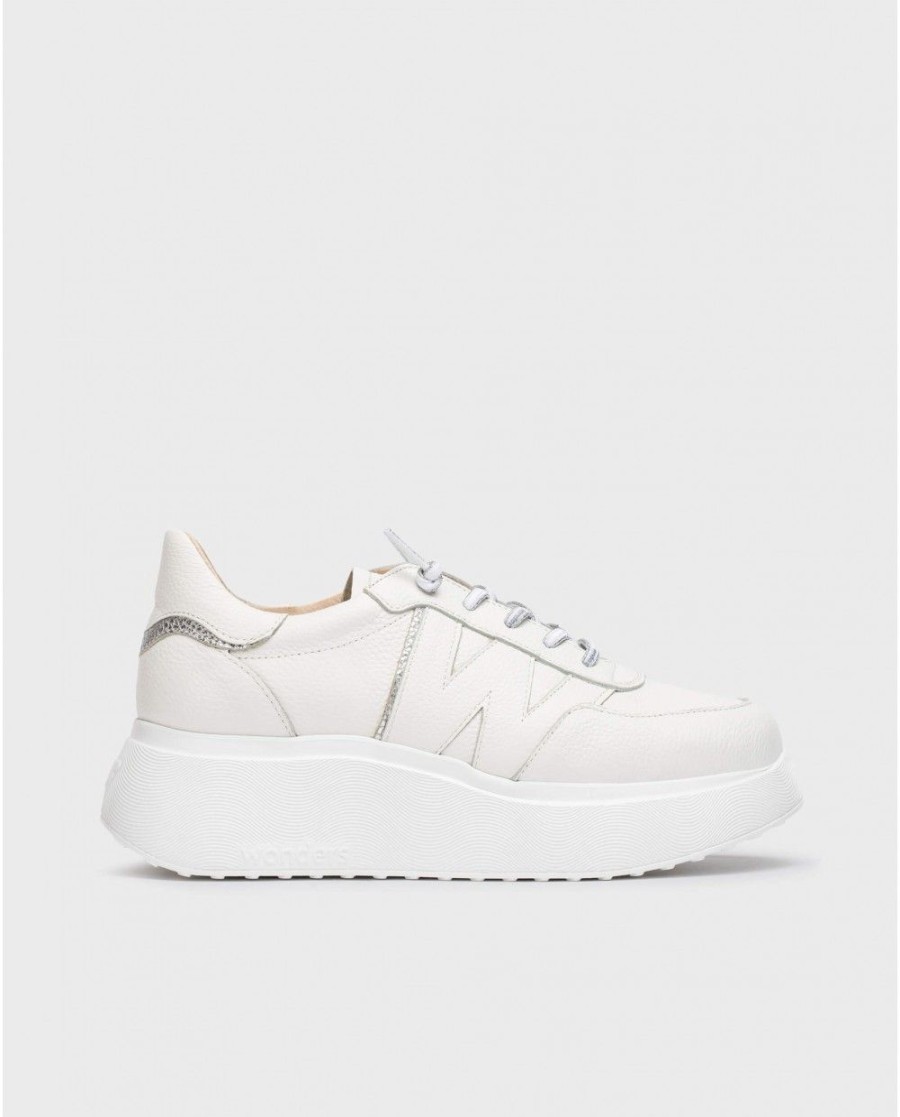 Wonders White Roma Snakers | Sneakers