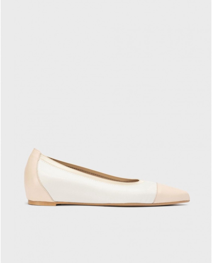 Wonders Bicolor Elsa Ballerina | Flat Shoes