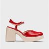 Wonders Red Juana Mary Jane | Heels