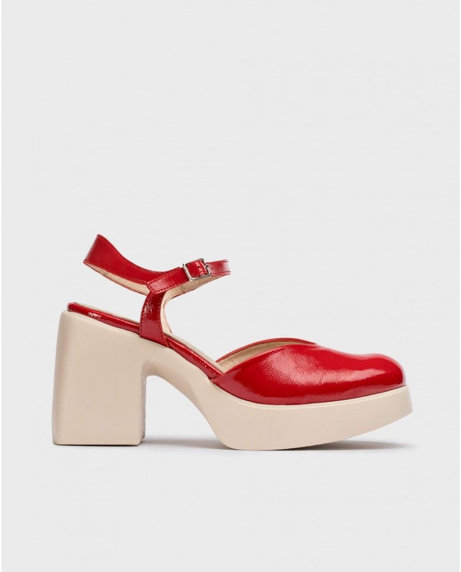 Wonders Red Juana Mary Jane | Heels