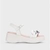 Wonders White Claire Sandal | Sandals