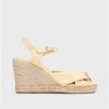 Wonders Yellow Anuk Sandal | Espadrilles