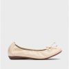 Wonders Beige Bo Ballet Flat | Flat Shoes