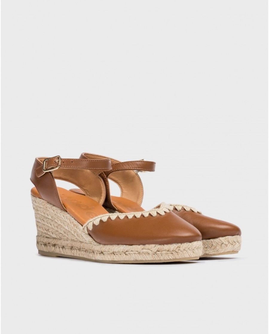 Wonders Brown Malibu Espadrilles | Espadrilles