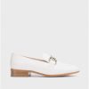 Wonders White Ermes Moccasin | Flat Shoes