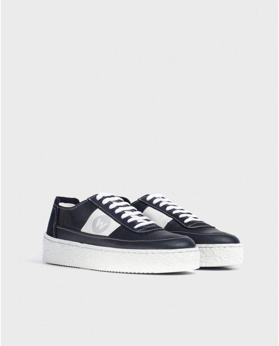 Wonders Leather Sneaker With Laces | Ready To Wear