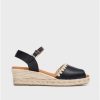 Wonders Black Ipanema Espadrilles | Espadrilles