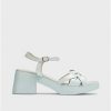 Wonders Blue Catalina Sandals | Heels