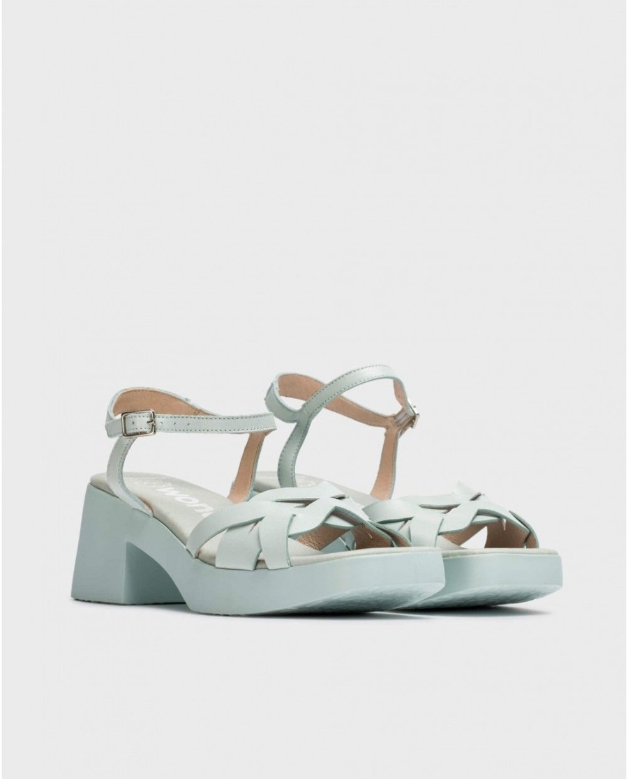 Wonders Blue Catalina Sandals | Heels