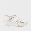 Wonders Silver Blanca Sandals | Sandals