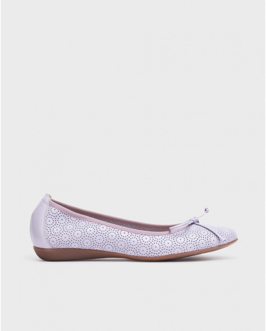 Wonders Lace Ballerina | Flat Shoes