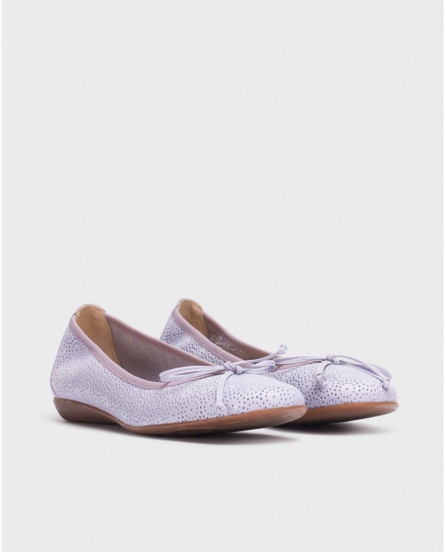 Wonders Lace Ballerina | Flat Shoes