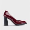 Wonders Burgundy Tini Shoe | Heels