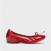 Wonders Red Atenas Ballerina | Flat Shoes