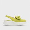 Wonders Green Tokio Moccasin | Platforms