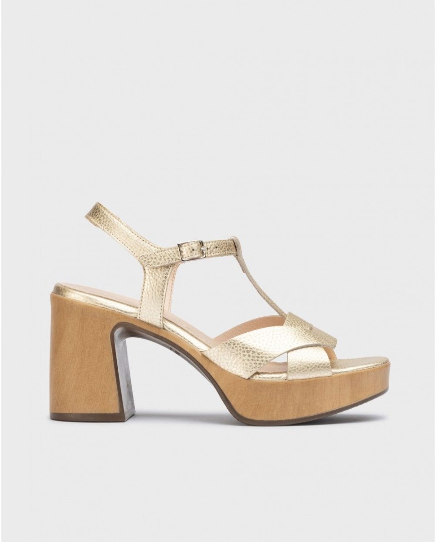 Wonders Platinum Julia Sandals | Sandals